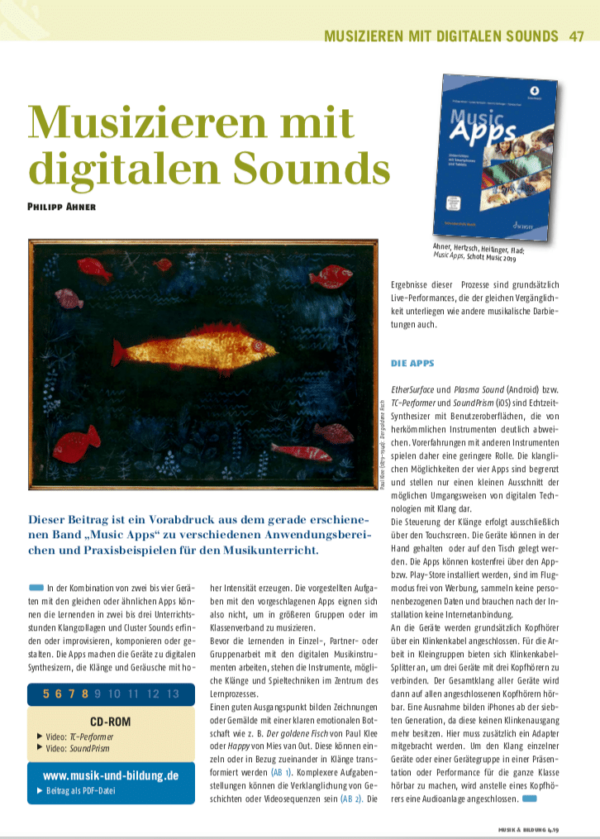 Musizieren mit digitalen Sounds