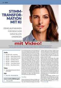 Stimmtransformation mit KI