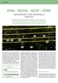 Eins – Sechs – Acht – Fünf