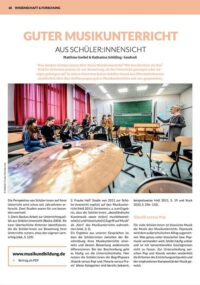 Guter Musikunterricht