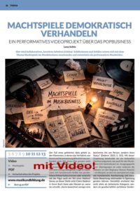 Machtspiele demokratisch verhandeln