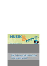 CD 1.15 Thema: Spiele im Musikunterricht