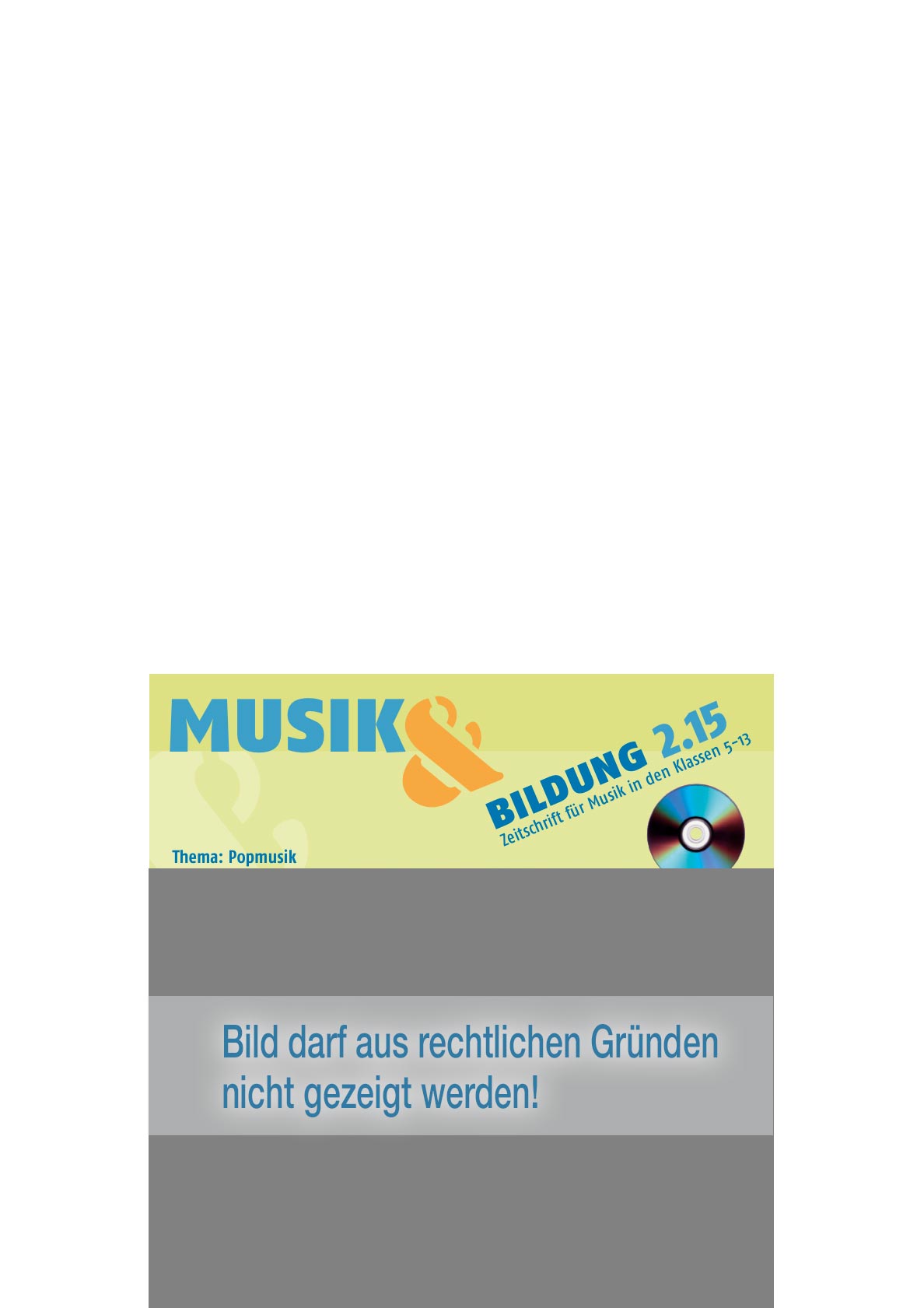 CD 2.15 Thema: Popmusik